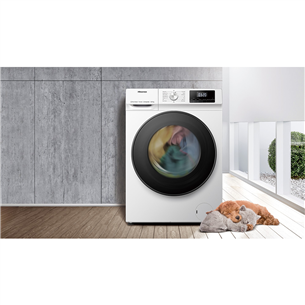 Hisense, 10/6 kg, dziļums 57 cm, 1400 apgr/min. - Veļas mazgājamā mašīna ar žāvētāju