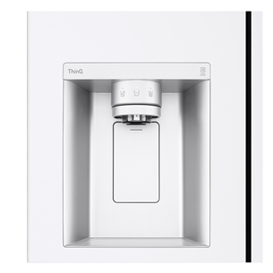 LG, Water & Ice Dispenser, augstums 179 cm, 635 L, balta - SBS ledusskapis