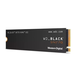 Western Digital WD_BLACK SN770, 500 GB, NVMe, M.2 2280 - Internal SSD