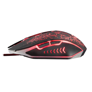 Trust GXT 105 Izza, black/red - Wired Optical Mouse