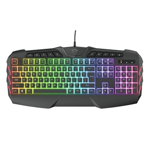 Trust GXT 881 Odyss, US, black - Keyboard 23855