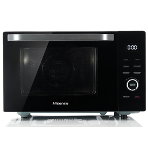 Hisense, 30 L, 1000 W, black - Microwave Oven with Grill