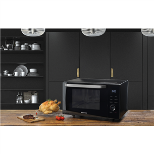 Hisense, 30 L, 1000 W, black - Microwave Oven with Grill