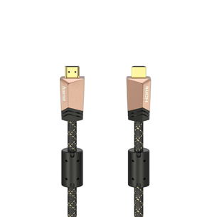 Hama Premium HDMI Cable with Ethernet, 1,5 m, melna - Vads 00205025