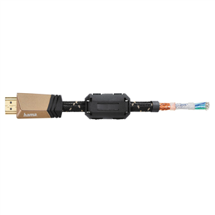 Hama Premium HDMI Cable with Ethernet, 1,5 м, черный - Кабель