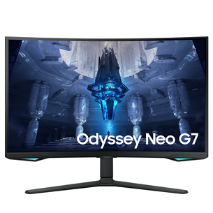 Samsung Odyssey Neo G7, 32", UHD, Mini-LED, 165 Hz, melna - Ieliekts monitors LS32BG750NUXEN