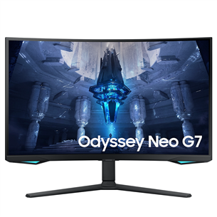 Samsung Odyssey Neo G7, 32", UHD, Mini-LED, 165 Hz, melna - Ieliekts monitors