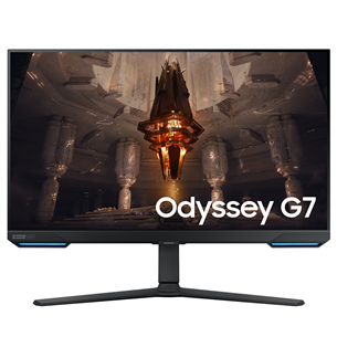 Samsung Odyssey G7, 32", UHD, LED IPS, 144 Hz, melna - Monitors