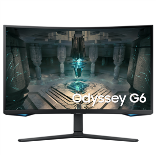 Samsung Odyssey G6, 32", QHD, LED VA, 240 Hz, melna - Ieliekts monitors LS32BG650EUXEN