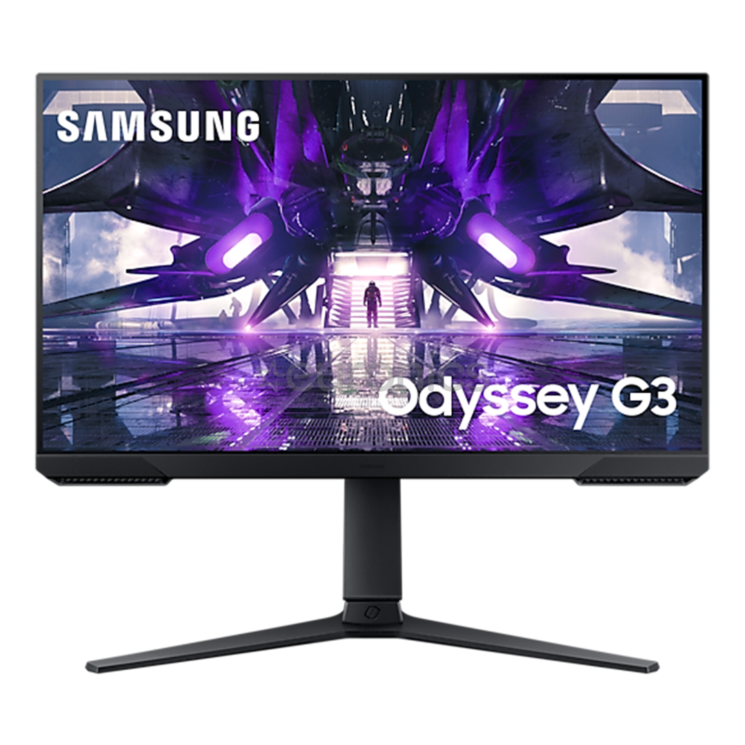 Samsung Odyssey G3, 24", Full HD, LED VA, 165 Hz, melna - Monitors