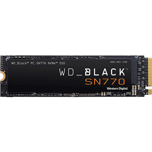 Western Digital WD_BLACK SN770, 2 TB, NVMe, M.2 2280 - SSD cietais disks