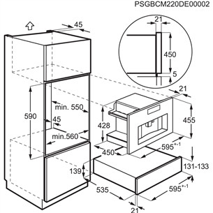 Electrolux 900 Series, stainless steel - Built-in espresso machine