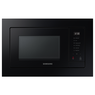 Samsung, 23 L, melna - Iebūvējama mikroviļņu krāsns ar grilu MG23A7318CK/E2