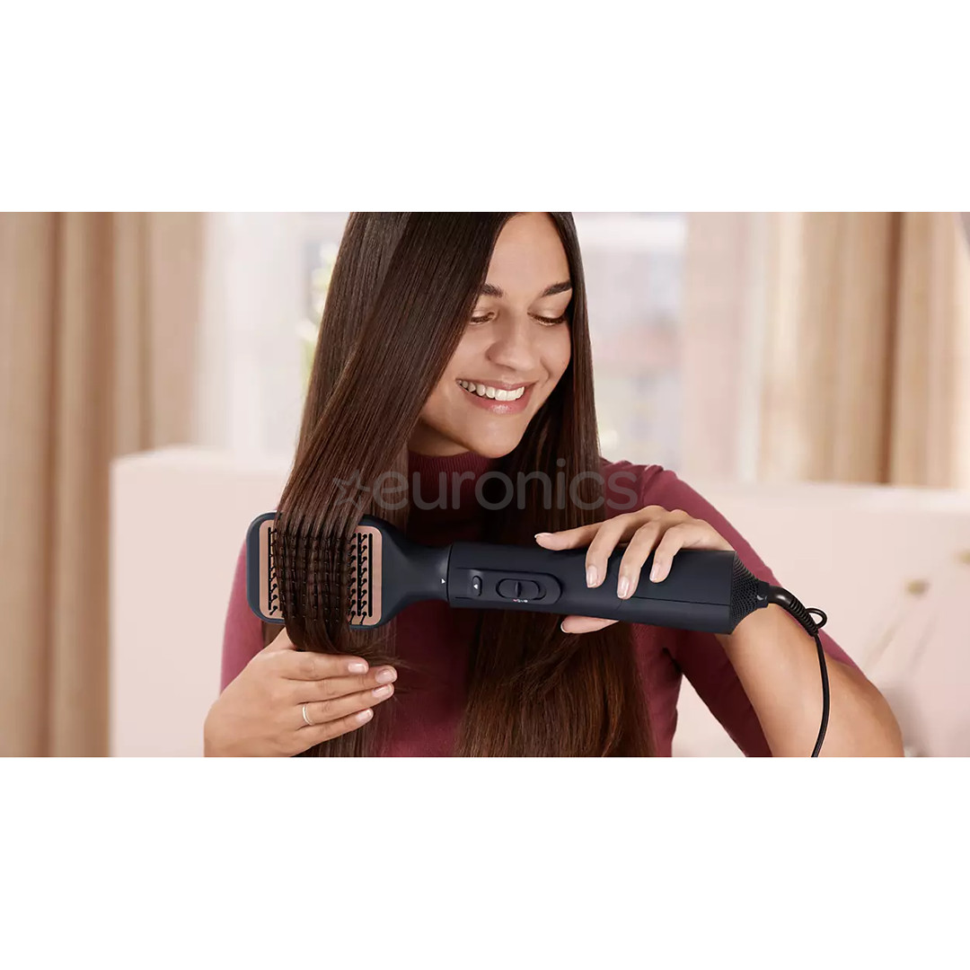 Philips 5000 Series, 1000 Вт, темно-синий - Фен-щетка