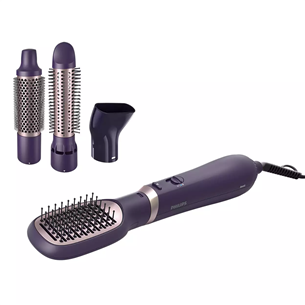 Philips 3000 Series, 800 W, violet - Air Styler BHA313/00