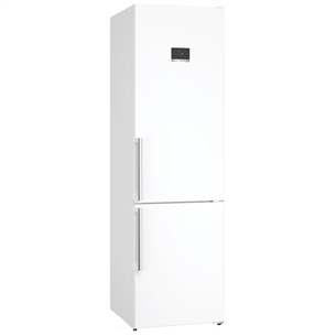 Bosch, NoFrost, 363 L, height 203 cm, white - Refrigerator KGN39AWCT