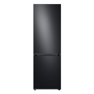 Samsung BeSpoke, augstums 185.3 cm, 344 L, melna - Ledusskapis RB34A7B5EB1/EF