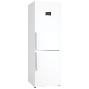 Bosch, NoFrost, 321 L, height 186 cm, white - Refrigerator