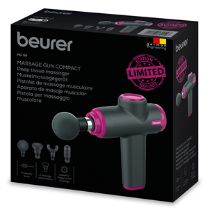 Beurer MG99 Limited Edition, purple/dark grey - Compact Massage Gun