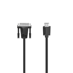 Hama Video Cable DVI / HDMI, 1.5 m, melna - Vads