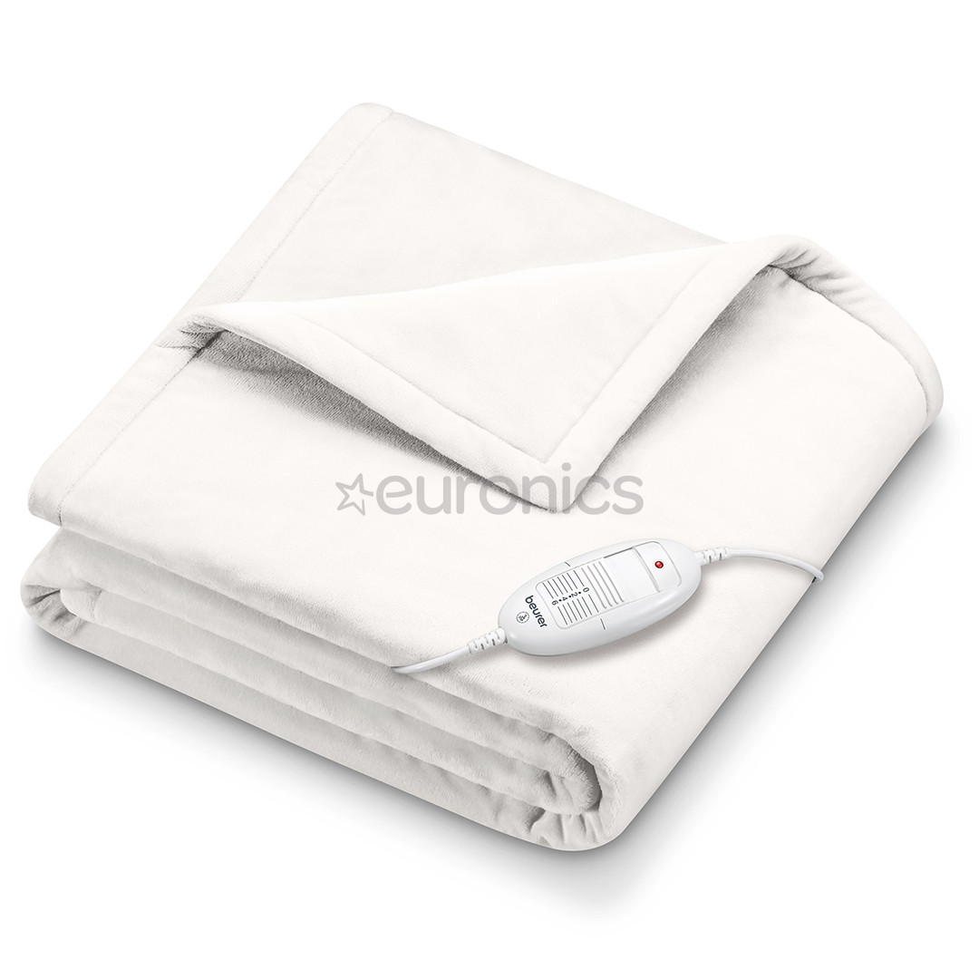 Beurer, 180x130 cm, white - Heated overblanket