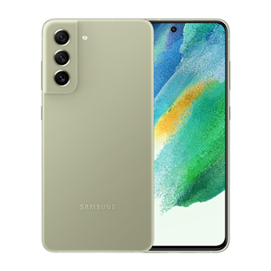 Samsung Galaxy S21 FE 5G, 128 GB, olive green - Smartphone SM-G990BLGFEUE