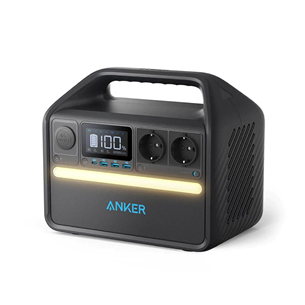 Anker Powerhouse 535, 512 Wh, 500 W, USB-C, melna - Pārnēsājama spēkstacija A1751311