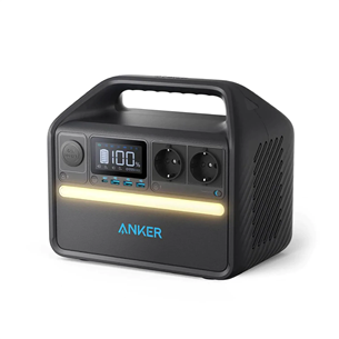 Anker Powerhouse 535, 512 Wh, 500 W, USB-C, melna - Pārnēsājama spēkstacija