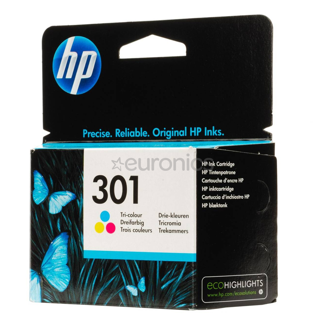 HP - Cartouche d'encre HP 301 3 couleurs