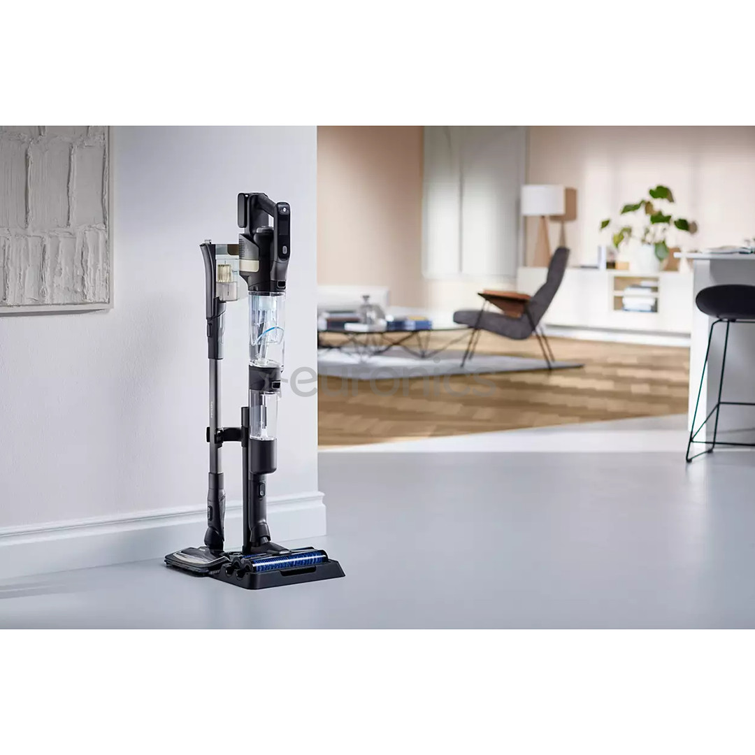 Philips AquaTrio Cordless 9000, Wet & Dry, black - Cordless vacuum cleaner