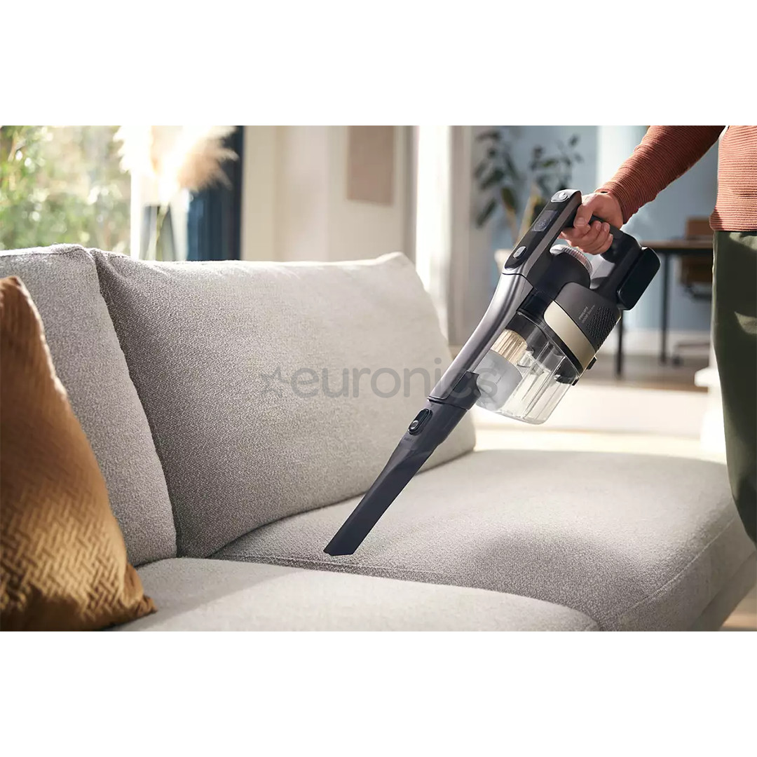 Philips AquaTrio Cordless 9000, Wet & Dry, black - Cordless vacuum cleaner