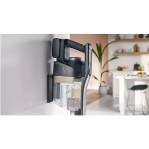 Philips AquaTrio Cordless 9000 Wet & Dry, melna - Bezvadu putekļu sūcējs