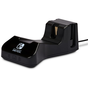 PowerA Nintendo Switch Controller Charging Base, черный - Зарядное устройство для контроллеров