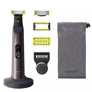 Philips OneBlade Pro Face + body, grey - Hybrd trimmer QP6551/17