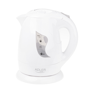 Adler, 850 W, 1 L, white - Kettle