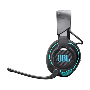 JBL Quantum 910 Wireless, melna - Bezvadu austiņas ar mikrofonu