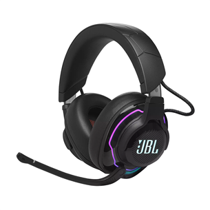 JBL Quantum 910 Wireless, melna - Bezvadu austiņas ar mikrofonu