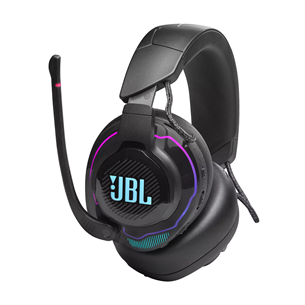 JBL Quantum 910 Wireless, melna - Bezvadu austiņas ar mikrofonu