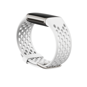 Fitbit Sport Band Charge 5, small, white - Watch band