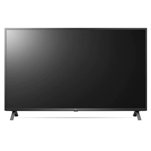 LG UQ7000, 43", 4K UHD, LED LCD, feet stand, black - TV