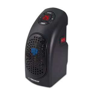 Esperanza, 400 W, black - Heater