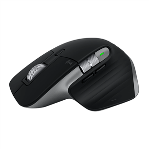 Logitech MX Master 3S, silent, black - Wireless Mouse for Mac