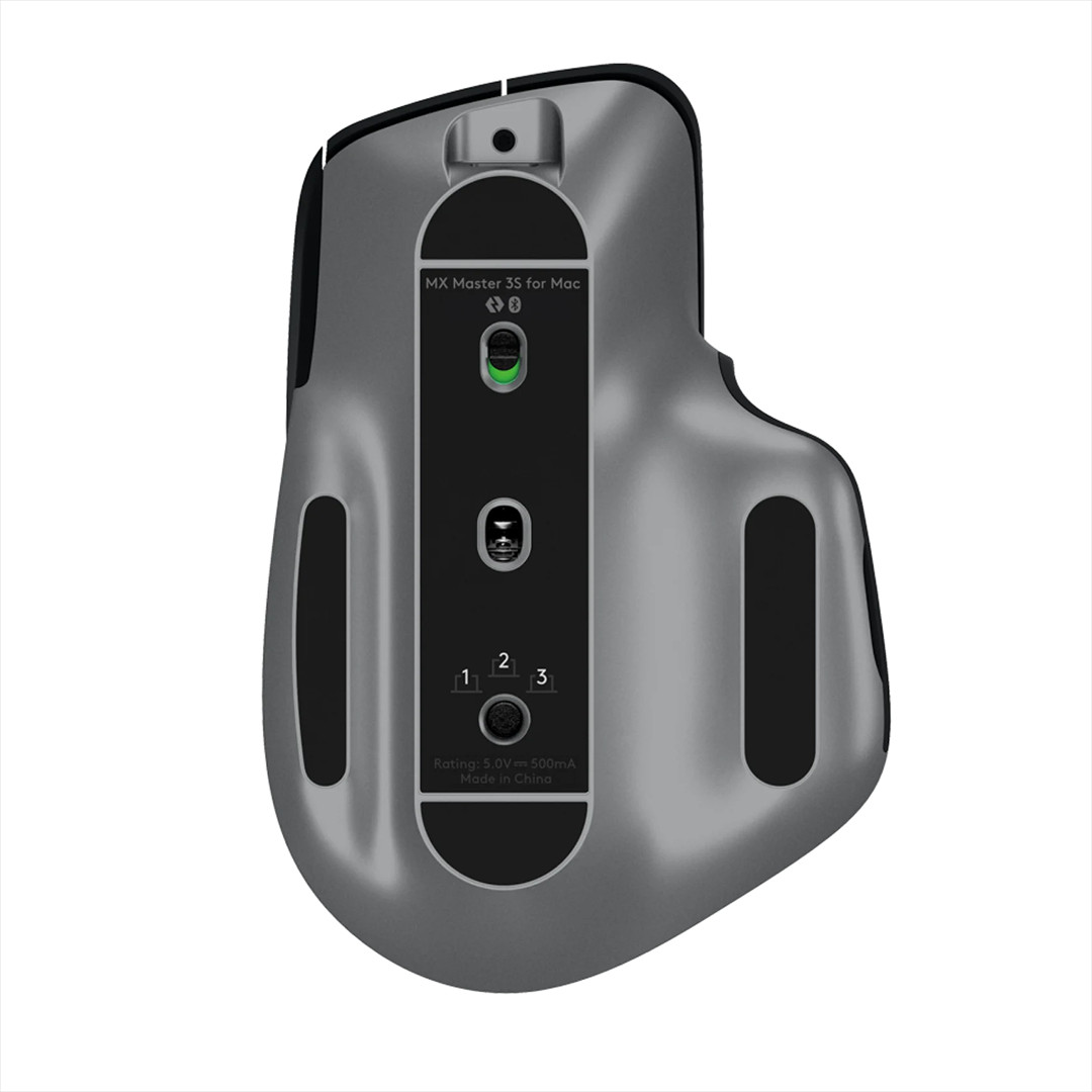 Logitech MX Master 3S, silent, black - Wireless Mouse for Mac