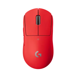 Logitech G Pro X, sarkana - Bezvadu datorpele