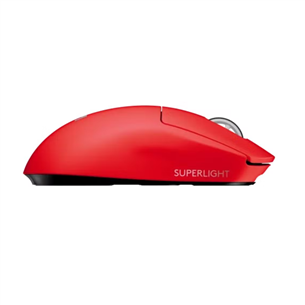 Logitech G Pro X, red - Wireless Optical Mouse