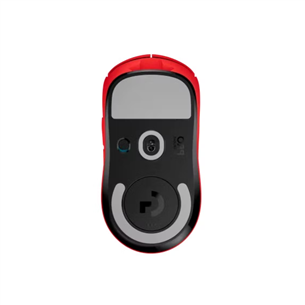 Logitech G Pro X, red - Wireless Optical Mouse