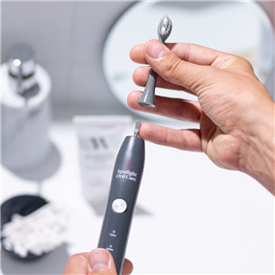 Spotlight Sonic, 3 pieces, grey - Toothbrush heads