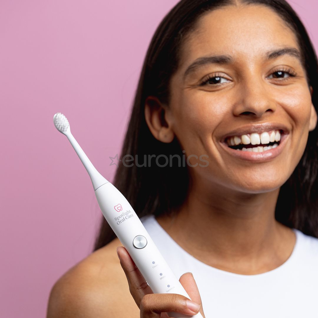 Spotlight Sonic, 3 pieces, white - Toothbrush heads