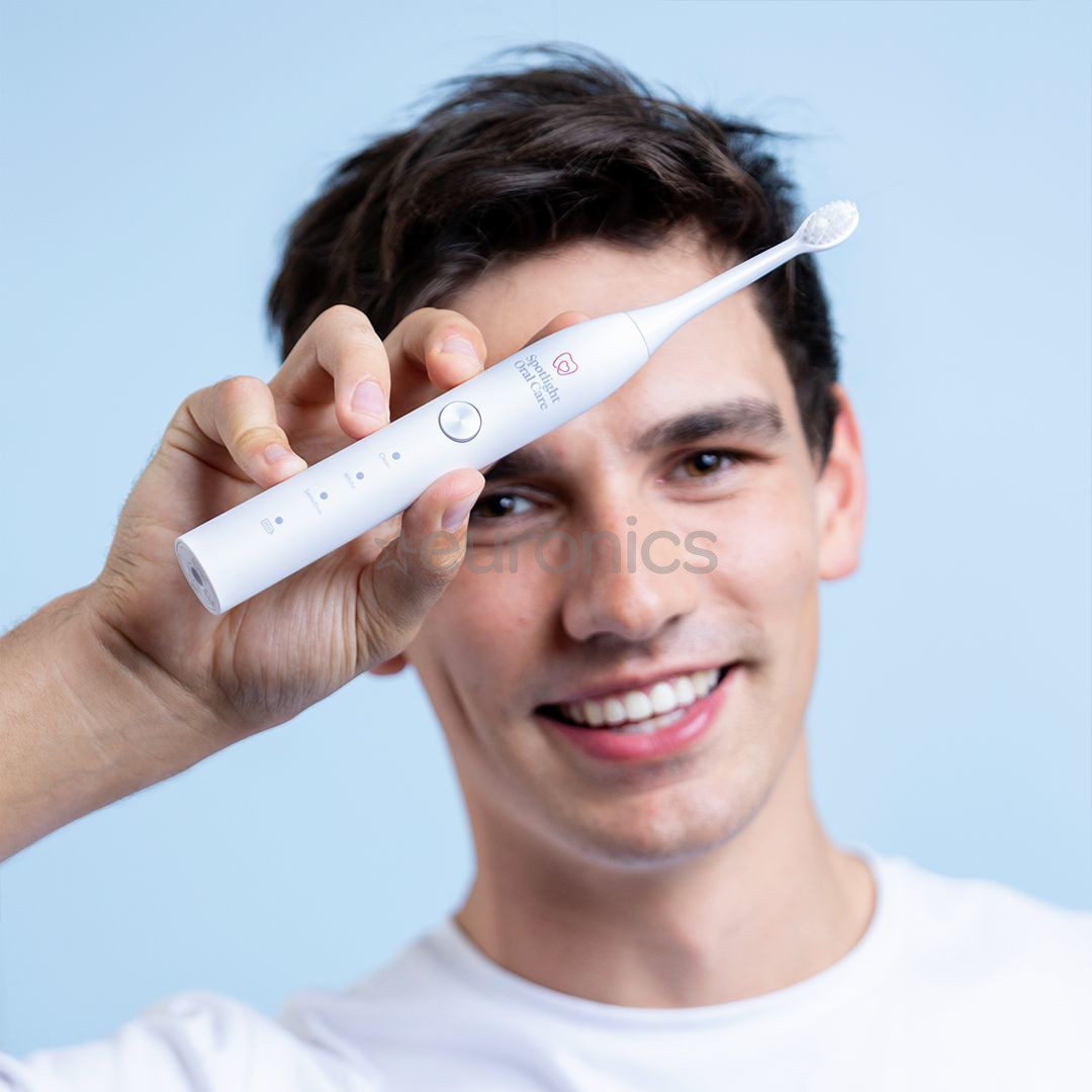 Spotlight Sonic Toothbrush, ceļojumu futrālis, balta - Elektriskā zobu birste