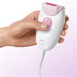 Braun Silk-épil 3, white/pink - Epilator